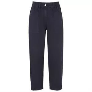 Whistles Tessa Black Casual Trousers